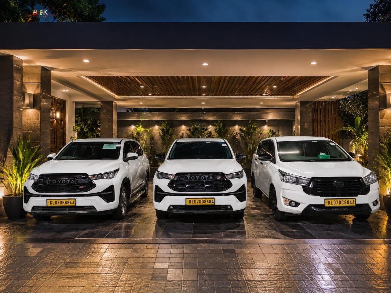 Inway Cabs fleet vehicle